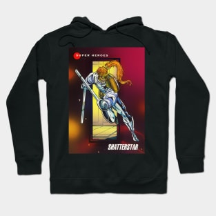 Shatterstar in action Hoodie